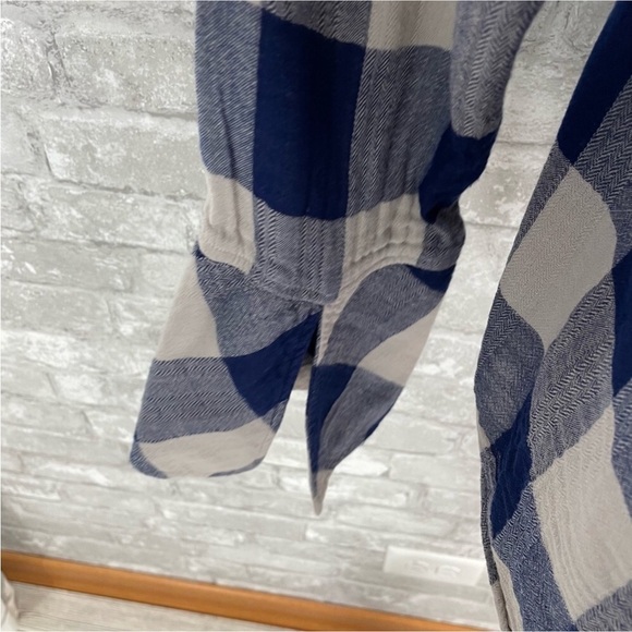 Cloth & Stone Plaid Tie Top - Picture 4 of 7